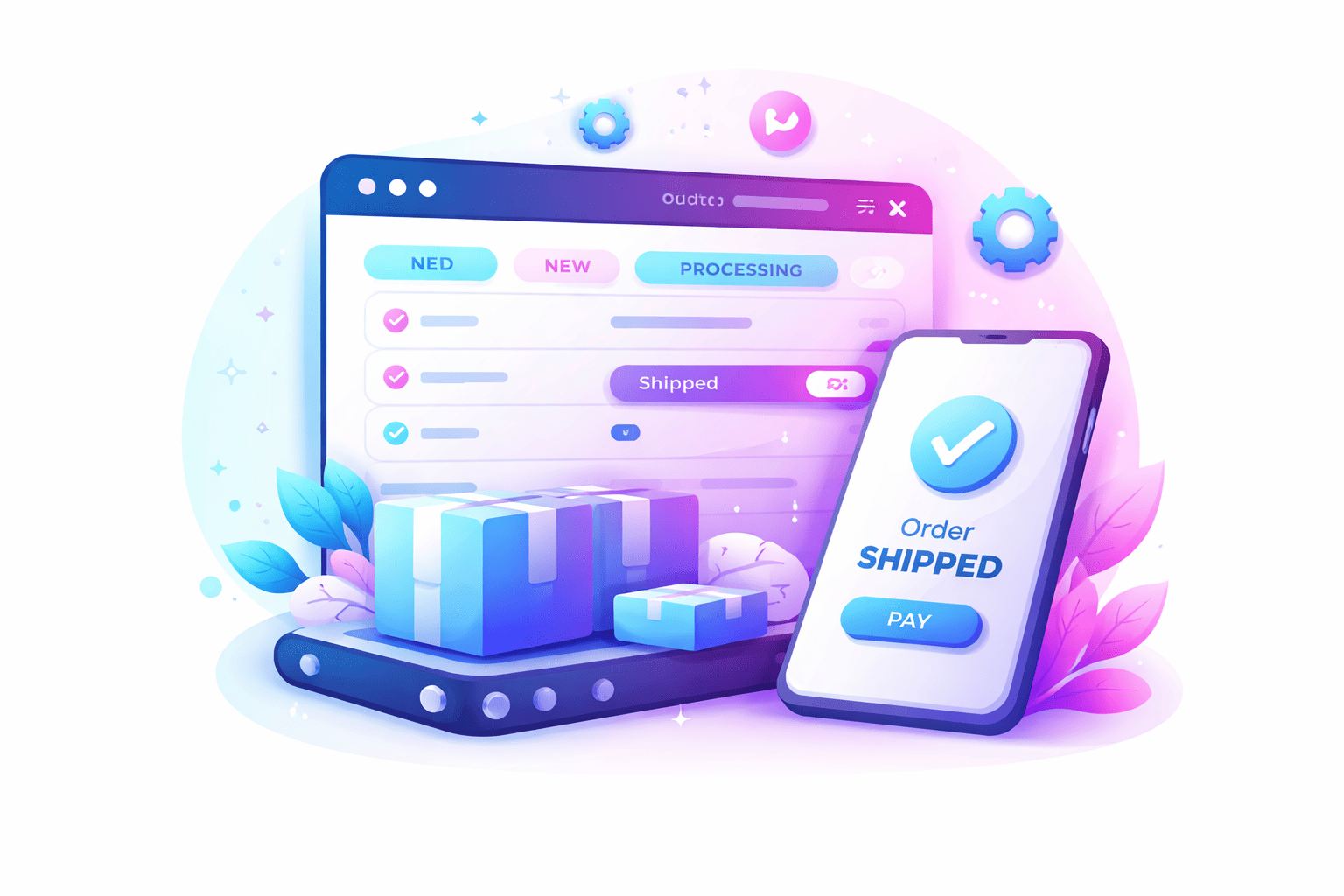 image showing order workflow